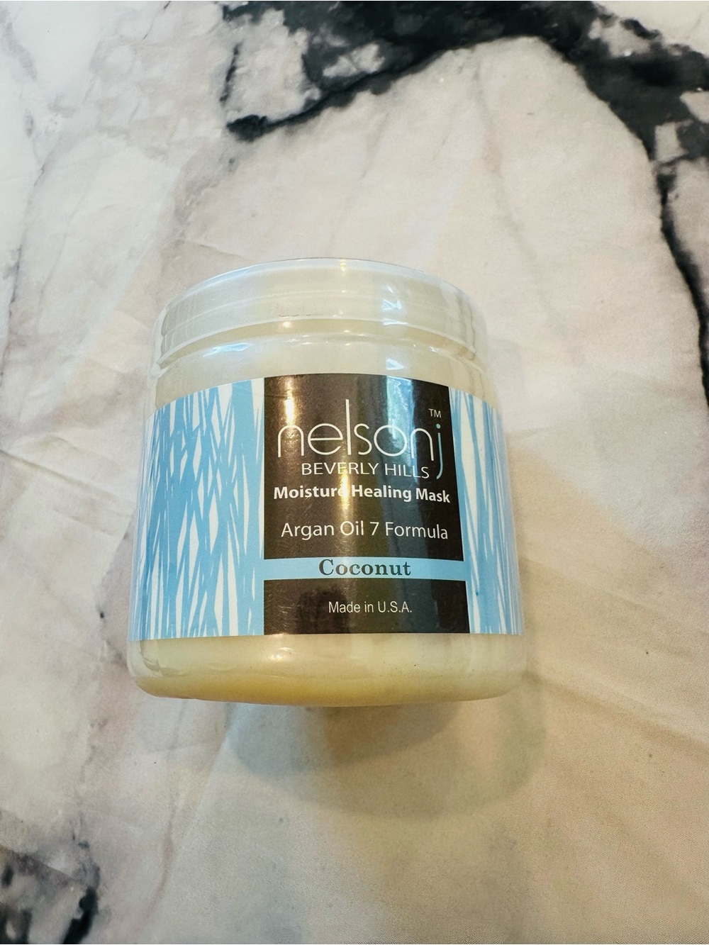 NWT Nelson J Beverly Hills Coconut Moisture Healing Mask - Argan Oil 7 Formula